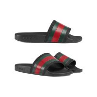 [구찌] [GUCCI] 21FW 키즈 웹 슬라이드 슬리퍼 503220 GIB10 1098 - 기타