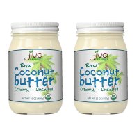 지바 오가닉스 생 코코넛 버터 코코넛만나 456g x 2개 Jiva Organics Raw Coconut Butter