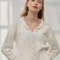 YUPPE ONE COLLAR CARDIGAN