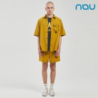 NOW nau 남성 M 체스트 포켓 셔츠 1NUYSM1003