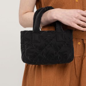 [제이마크뉴욕] ELLA padded mini tote bag - Black