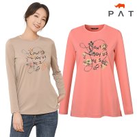 PAT 프린트 나염 라운드 티셔츠