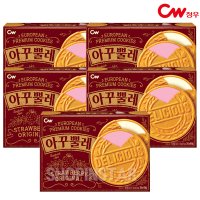 cw 청우 아꾸뿔레 102gx5 전병 샌드 쿠키 비스킷 과자