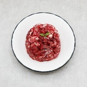 [국내산] 말고기분쇄육 1kg,강아지 생식 수제간식 만들기 재료 화식 애견 반려견