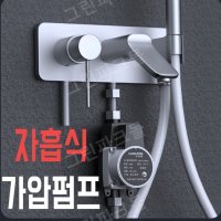 자흡식 가압펌프 히터 샤워기 수압 따뜻한 물 녹물제로 펌핑 카메론 24V