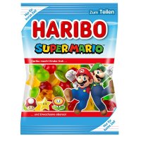 Haribo Super Mario 하리보 슈퍼마리오 젤리 175g 12개