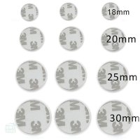 25mm 커스텀체크카드 출입카드 아파트rf카드 공동현관스티커 rfid태그  dia 25mm