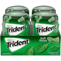 Trident 트라이던트 스피어민트 무설탕 껌 50개입 4팩