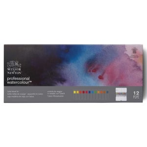윈저앤뉴튼 아티스트 수채물감 틴케이스 5ml 12색 틴케이스