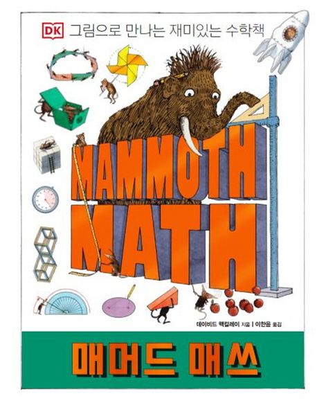 매머드 매쓰: DK 그림으로 만나는 재미있는 수학책 표지