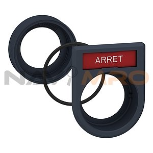 슈나이더 플라스틱 flush mounting kit for legend 8x27 푸쉬버튼 & 파일럿 라이트(Harmony XB5 시리즈, ZB5AZ023) / 상품코드:959855