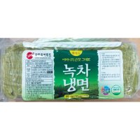 강동퓨어푸드 떡세상면천하 녹차 냉면 2Kg 녹차냉면사리 녹차면 1개