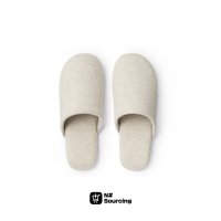 무인양품 MUJI 면 저지 소프트 슬리퍼 28 차콜그레이 12094180