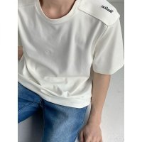 남자 상의 이너웨어 어깨뽕티 어깨보정 어깨뽕 티셔츠