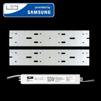 LED모듈 기판 리폼 세트 거실등 590x122mm 50W 삼성 국산 자석