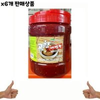 식자재 식재료 유통 고향 냉면비빔장 2Kg x6개