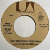 Maxine Nightingale - Right Back Where We Started From