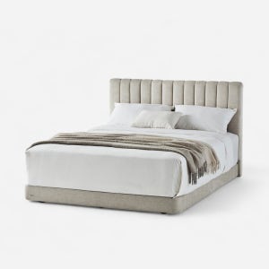 호텔침대 부티크 침대 Q 패브릭 ( 매트 별도 )