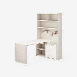 유닛 h형 책상 세트 1600