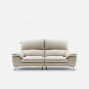 코타 천연가죽 소파 3인용