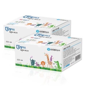 유한킴벌리 [보리보리]유한킴벌리 어린이마스크 36매x2통 총 72매 82007