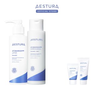 에스트라 [포토리뷰 2,000P적립&중복쿠폰10%] 아토베리어365 하이드로 에센스 200ml + 로션 2세대 150ml