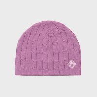 [마리떼 프랑소와 저버] CABLE KNIT BEANIE light purple