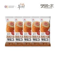 두끼 두끼 X 대상네트웍스 크리스피 핫도그 80g x 5개