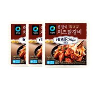 청정원 춘천 치즈닭갈비 220g 3개