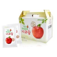 경북 영주 100% 국내산 사과 앤드마켓 햇살 듬뿍 사과즙 100ml x 50팩