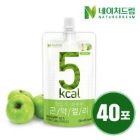 네이처드림 유통기한 2023년 17일 맛있게 배부른 곤약젤리 풋사과 130g 20포 x 2박스