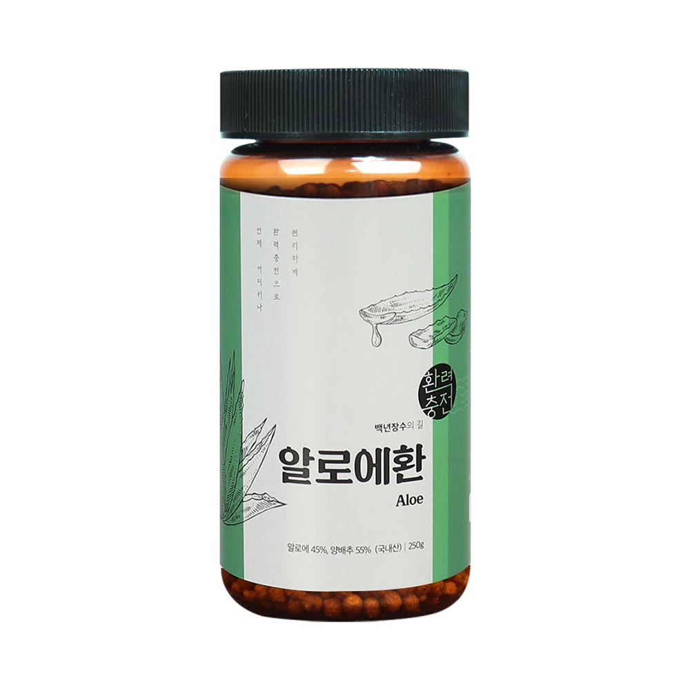 <b>두손애약초</b> 알로에환  1개  250g
