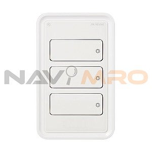 진흥전기 3구 캡형 스위치 (T시리즈)