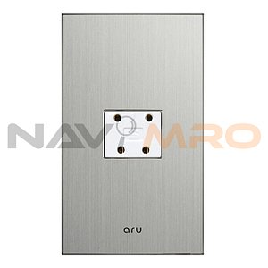 아루실버 헤어라인 전화콘센트 1개용 1구,4P
