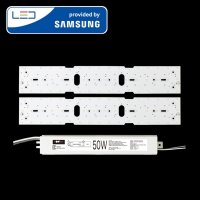 LED모듈 기판 리폼 세트 거실등 580x100mm 50W 삼성 국산 자석