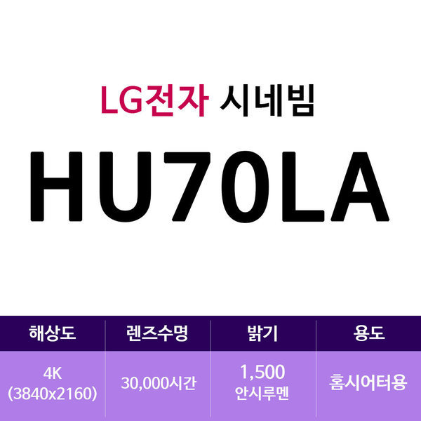 엘지시네빔 HU70LA