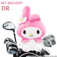 Sanrio 산리오 마이 멜로디 골프 헤드커버 드라이버용 460cc 지원 MMHD002