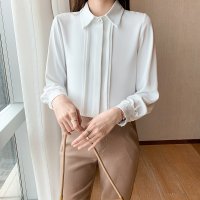 여성브라우스 흰색셔츠 정장블라우스 흰색남방 정장이너 ts- 6-61419