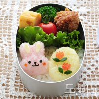 (일본)아네스트 토끼와 병아리 주먹밥틀 김펀칭세트 초등학생소풍 주먹밥모양내기 도시락꾸미기