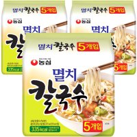 농심 멸치 칼국수  98g  15개