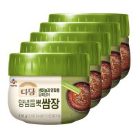 CJ제일제당 다담 양념듬뿍쌈장 570g x 5개