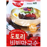 백제 도토리 비빔 막국수 간편조리 국수 297 5gx6개