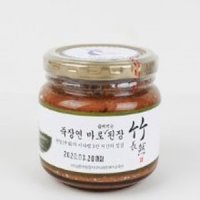 죽장연 프리미엄 바로 끓여 먹는 된장 500g 유리