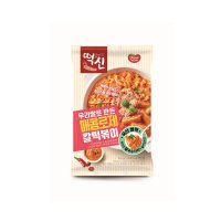 동원 떡볶이의신 매콤 로제 칼 떡볶이 360g x 4 밀키트 편의점 크림 떡뽁이 재료