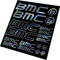 BMC 자전거 프레임 데칼 스티커 그래픽 접착 세트