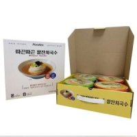 홍푸드 멸치맛 해물맛 쌀잔치국수 선물 92g x 4개입