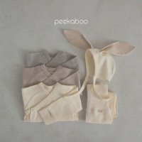 피카부 바니 배냇세트 3컬러 신생아옷 배냇저고리 peekaboo