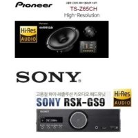 HRA  하이엔드 카오디오 소니 RSX-GS9  + 파이오니아 hra카스피커 TS-Z65CH