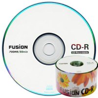 퓨전 CD-R 700M 52x 공CD 100장 (벌크50Px2)