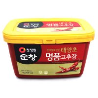 청정원 순창 현미쌀로만든 태양초 명품고추장 3kg 1개